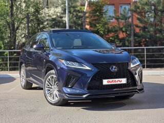 2019 Lexus RX 300 IV Рестайлинг, синий, 3800000 рублей, вид 5