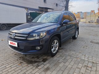 2015 Volkswagen Tiguan Euro 6 I Рестайлинг, синий, 1105000 рублей, вид 1