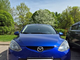 2008 Mazda 2 II (DE), синий, 410000 рублей, вид 1