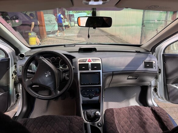2004 Peugeot 307 I, серый, 285000 рублей - вид 10