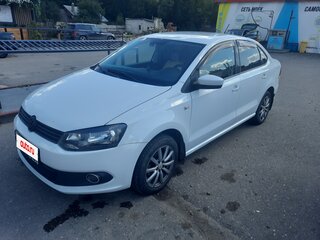 2014 Volkswagen Polo V, белый, 710000 рублей, вид 1