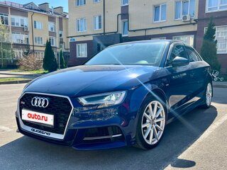 2015 Audi A3 III (8V), синий, 2300000 рублей, вид 3
