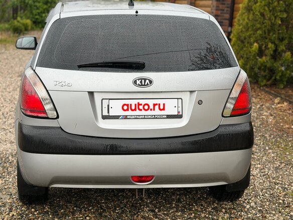 2006 Kia Rio II, серебристый, 410000 рублей - вид 5