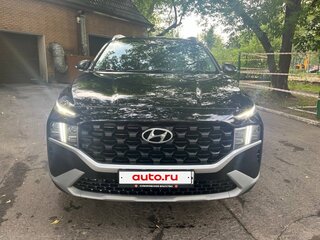 2023 Hyundai Santa Fe IV Рестайлинг, чёрный, 3700000 рублей, вид 1