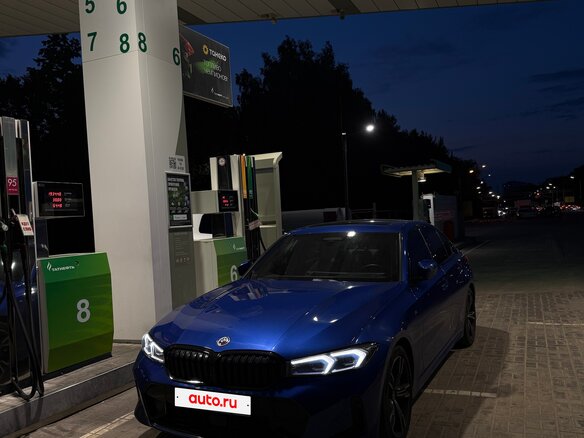 2023 BMW 3 серии 320i VII (G2x) Рестайлинг, синий, 4800000 рублей - вид 10