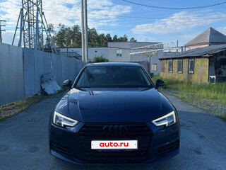 2018 Audi A4 V (B9), синий, 2200000 рублей, вид 1