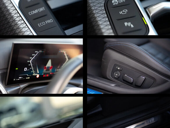2022 BMW 3 серии 320Li VII (G2x) Рестайлинг, чёрный - вид 23