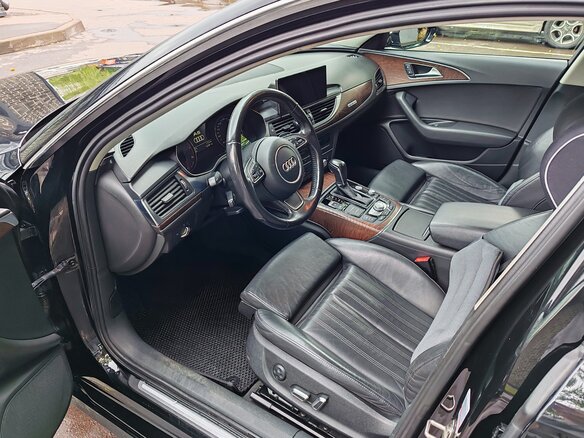 2016 Audi A6 IV (C7) Рестайлинг, чёрный, 2500000 рублей - вид 9
