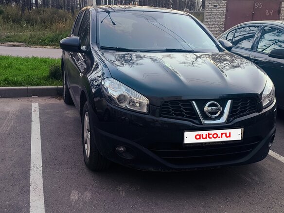 2013 Nissan Qashqai I Рестайлинг, чёрный