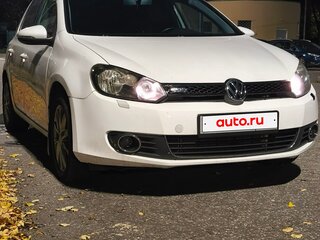 2012 Volkswagen Golf VI, белый, 620000 рублей, вид 3