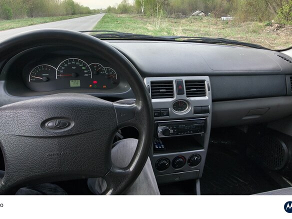 2008 Lada (ВАЗ) Priora I, зелёный, 210000 рублей - вид 4