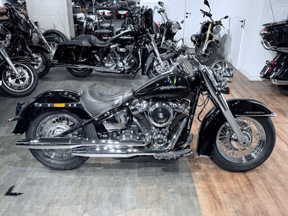 2017 Harley-Davidson Softail Deluxe, чёрный, 1199000 рублей - вид 1