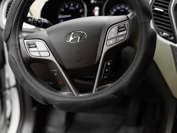 2017 Hyundai Santa Fe III Рестайлинг, белый, 3200000 рублей - вид 1