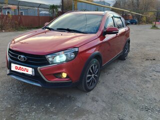 2021 Lada (ВАЗ) Vesta SW Cross I, красный, 1147000 рублей, вид 2