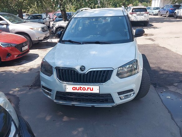 2017 Skoda Yeti I Рестайлинг, белый - вид 1
