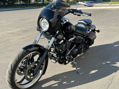 2010 Yamaha XV 1900, чёрный, 990000 рублей, вид 5