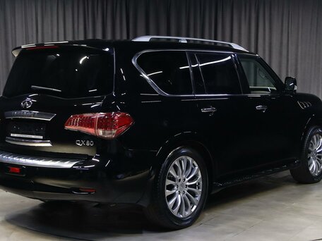 2015 Infiniti QX80 I Рестайлинг, чёрный, 1999000 рублей, вид 2