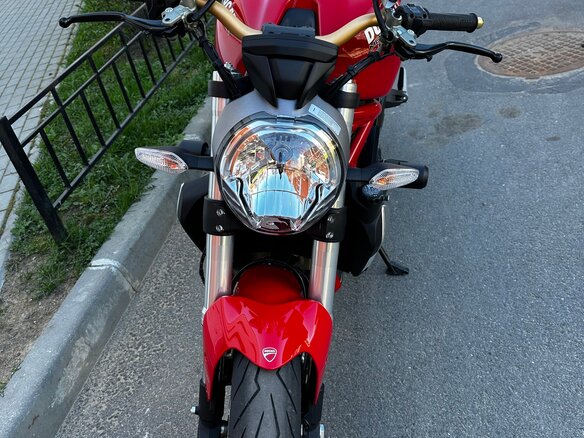 2014 Ducati Monster 1200, красный, 798000 рублей - вид 4
