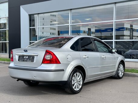 2007 Ford Focus II, серебристый, 380000 рублей, вид 4
