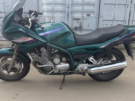 1995 Yamaha XJ900, зелёный, 289000 рублей, вид 2