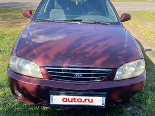 2008 Kia Spectra I Рестайлинг 2, красный, 350000 рублей, вид 1