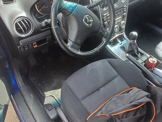2006 Mazda 6 I (GG) Рестайлинг, синий, 540000 рублей, вид 4