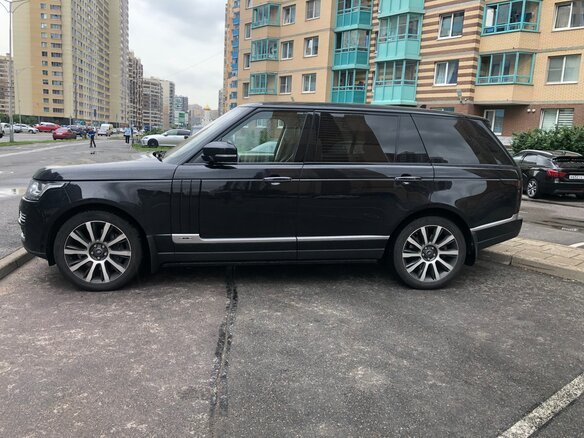 2015 Land Rover Range Rover Long IV, чёрный, 5800000 рублей - вид 1