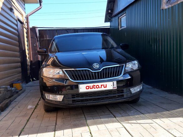 2016 Skoda Rapid I, чёрный - вид 1