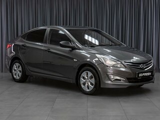2014 Hyundai Solaris I Рестайлинг, серый, 909000 рублей, вид 1
