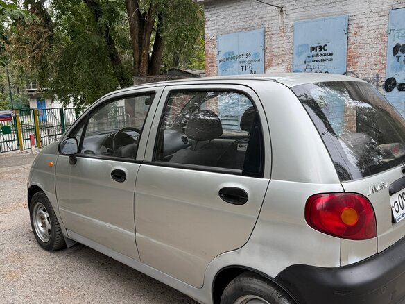 2008 Daewoo Matiz I Рестайлинг, серебристый, 185000 рублей - вид 4