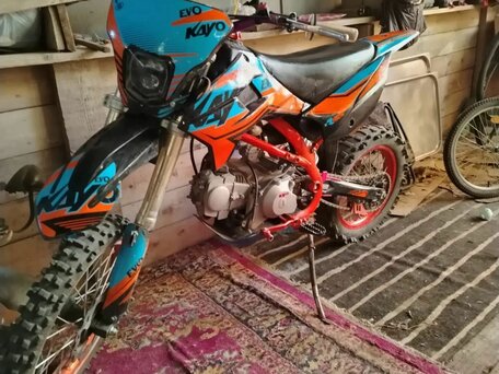 2024 Kayo Evolution YX125EM, чёрный, 80000 рублей, вид 2