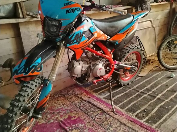2024 Kayo Evolution YX125EM, чёрный, 80000 рублей - вид 1