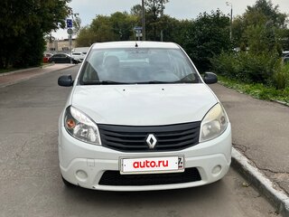 2011 Renault Sandero I, белый, 340000 рублей, вид 2