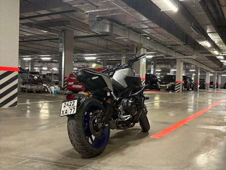 2019 Yamaha MT-09 (FZ-09), чёрный, 1025000 рублей, вид 2