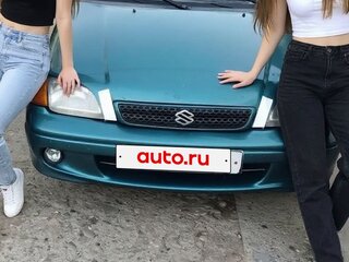 2002 Suzuki Swift II Рестайлинг, зелёный, 250000 рублей, вид 1