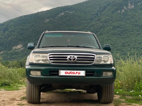 2000 Toyota Land Cruiser 100 Series, зелёный, 1210000 рублей, вид 2