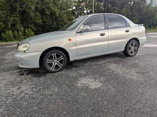 2009 Chevrolet Lanos I, серебристый, 150000 рублей, вид 4