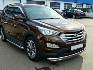 2013 Hyundai Santa Fe III, коричневый, 2375000 рублей, вид 2