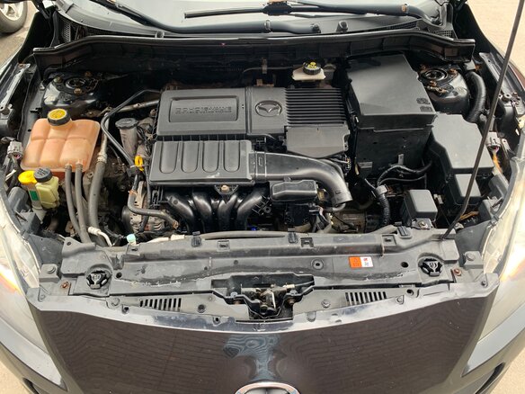 2012 Mazda 3 II (BL) Рестайлинг, чёрный, 700000 рублей - вид 7