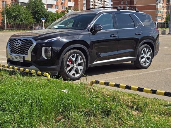 2021 Hyundai Palisade I, чёрный, 4450000 рублей - вид 1