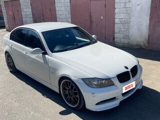 2005 BMW 3 серии 323i V (E90/E91/E92/E93), белый, 550000 рублей, вид 2