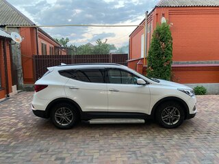 2016 Hyundai Santa Fe III Рестайлинг, белый, 1650000 рублей, вид 3