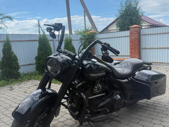 2014 Harley-Davidson Road King, чёрный, 1490000 рублей - вид 10