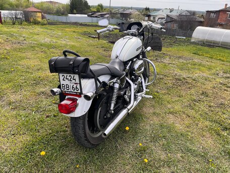2008 Harley-Davidson Sportster 1200, белый, 650000 рублей, вид 3