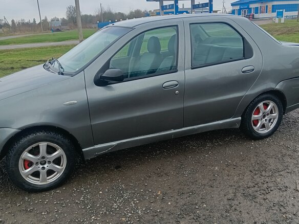 2011 Fiat Albea I Рестайлинг, серый, 260000 рублей - вид 6
