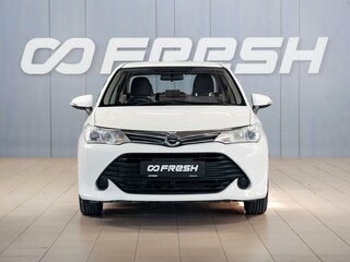 2017 Toyota Corolla Axio XI (E160, E170, E180) Рестайлинг 1, белый, 1318000 рублей, вид 3