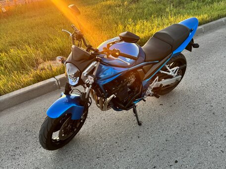2005 Suzuki Bandit GSF 650, синий, 390000 рублей, вид 3