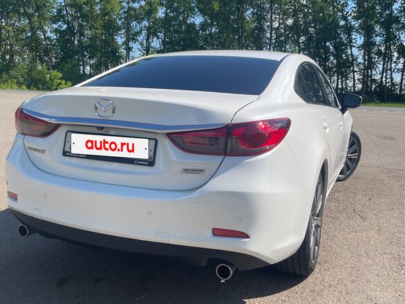 2017 Mazda 6 III (GJ) Рестайлинг, белый - вид 5