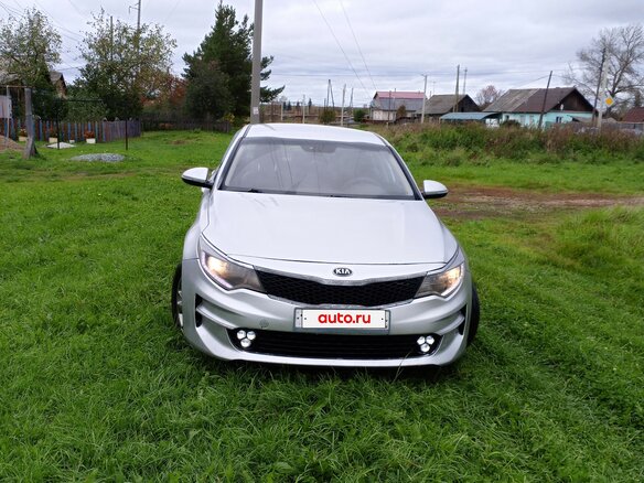 2017 Kia Optima IV, серебристый, 1025500 рублей - вид 3