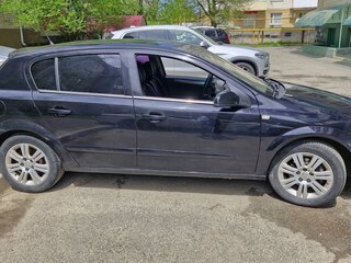 2008 Opel Astra H Рестайлинг, чёрный, 350000 рублей, вид 5